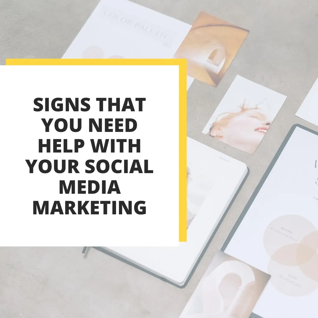 Know the signs that you need help with your social media marketing With this list you can verify if you need to hire a social media marketing consultant to help you out