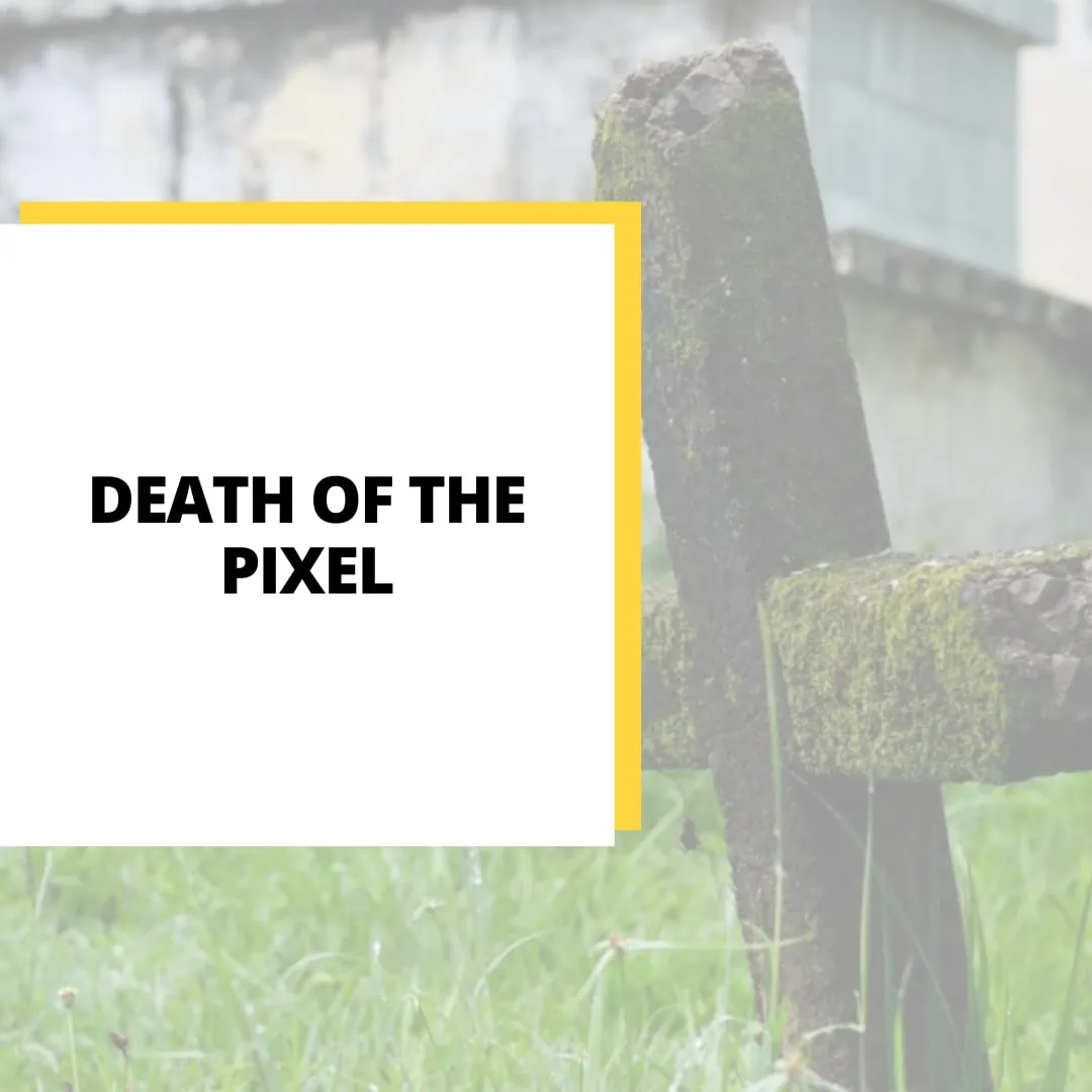 The Death of A Pixel blog is about design, typography and logo creation.