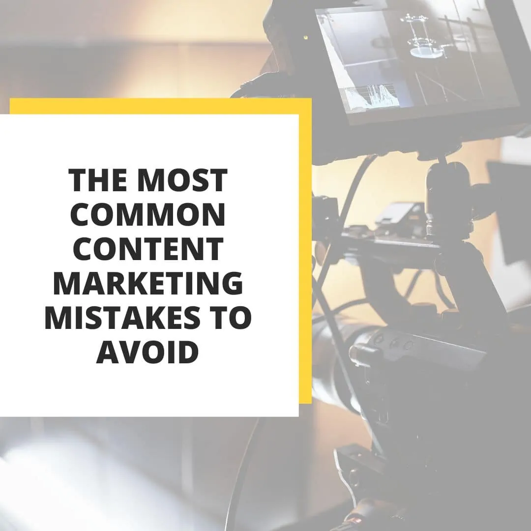 The most common content marketing mistakes to avoid. Tips for writing better content, and how using a checklist can help you.