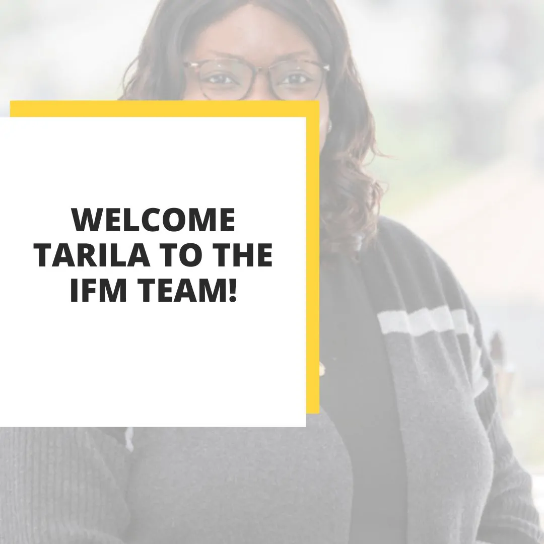 Tarila has joined the IFM team as an organizational development consultant With a background in management and leadership Tarila will be supporting our projects to help create a better future