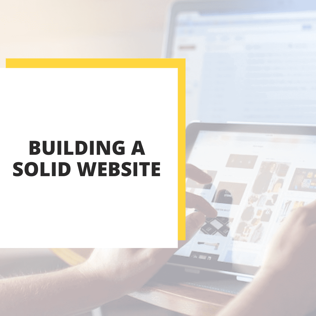 building a solid website